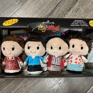 Hallmark "itty bittys" Seinfeld Collector Set Plush, Set of 4